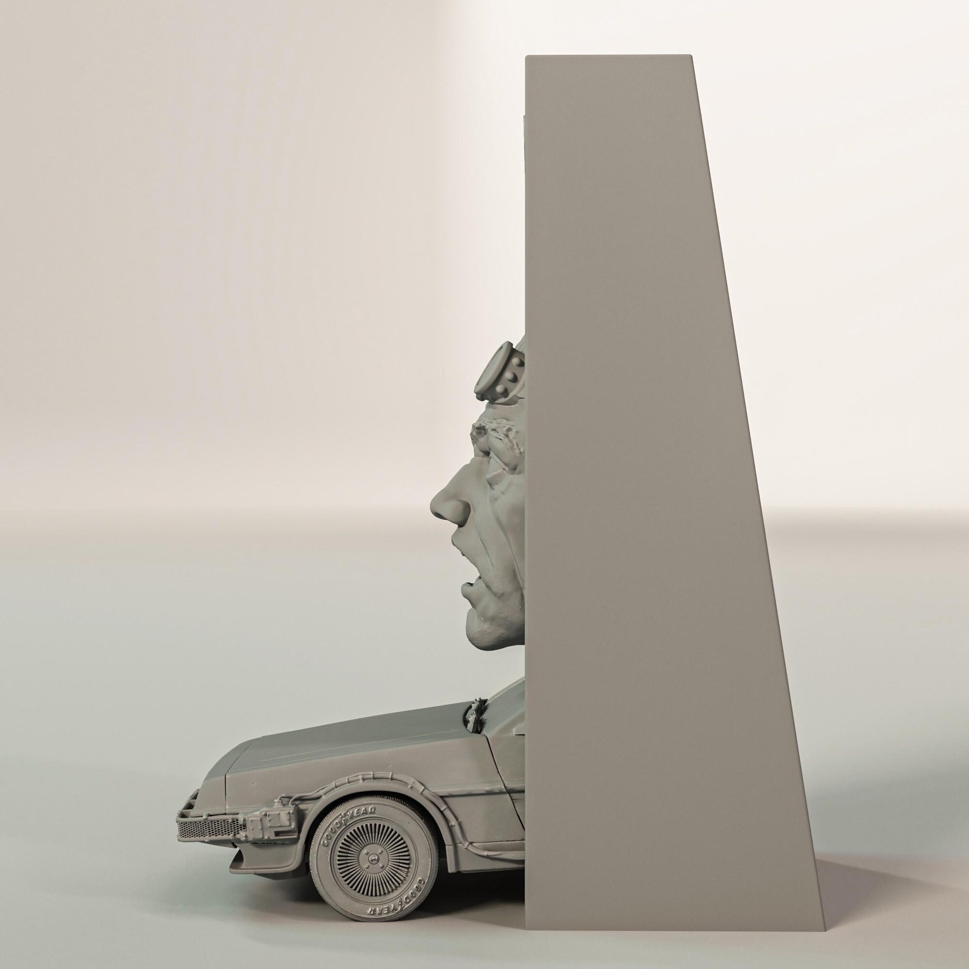 Back to the Future Book Nook and Wall Mount