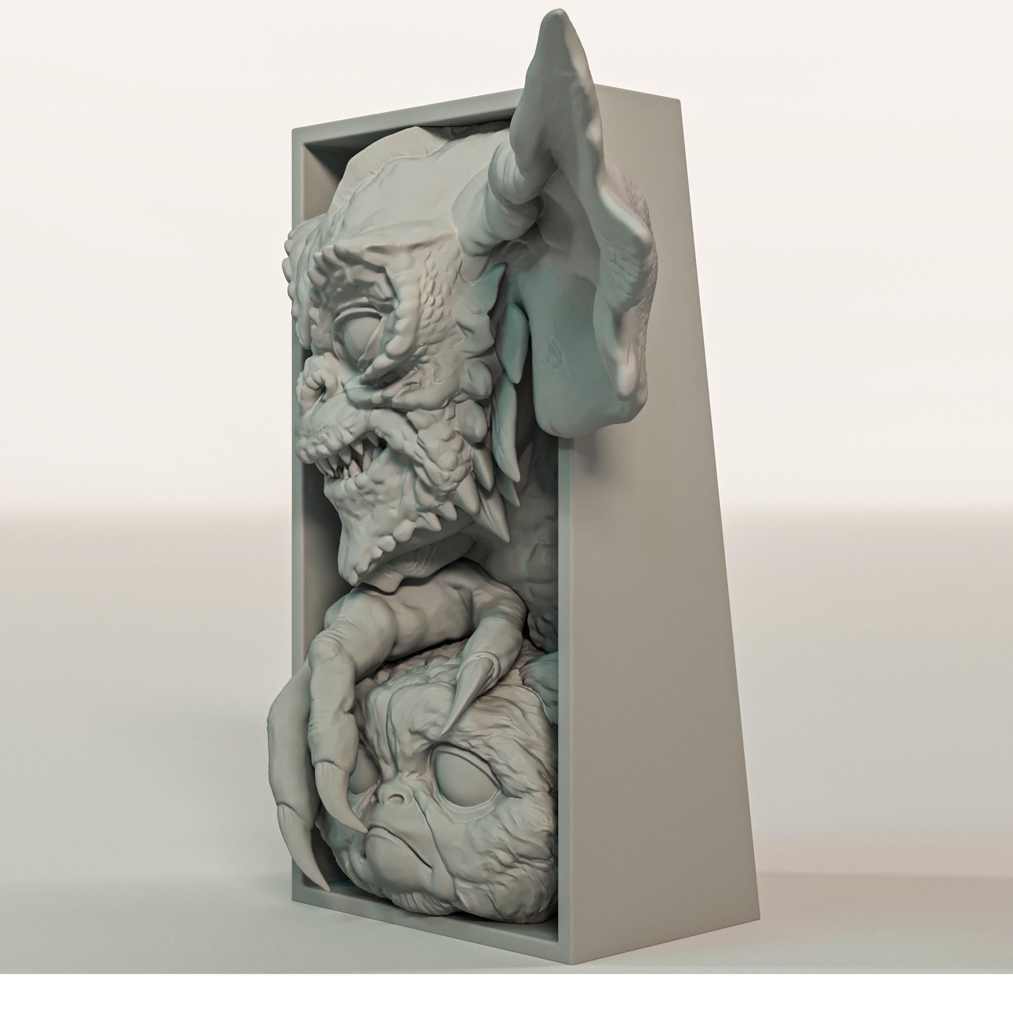 Gremlins Book Nook and Wall Mount