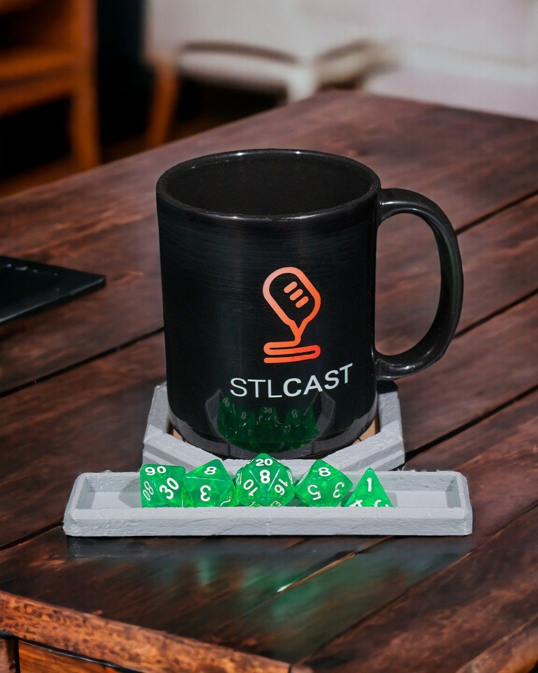 Class-ic Coaster and Dice Tray