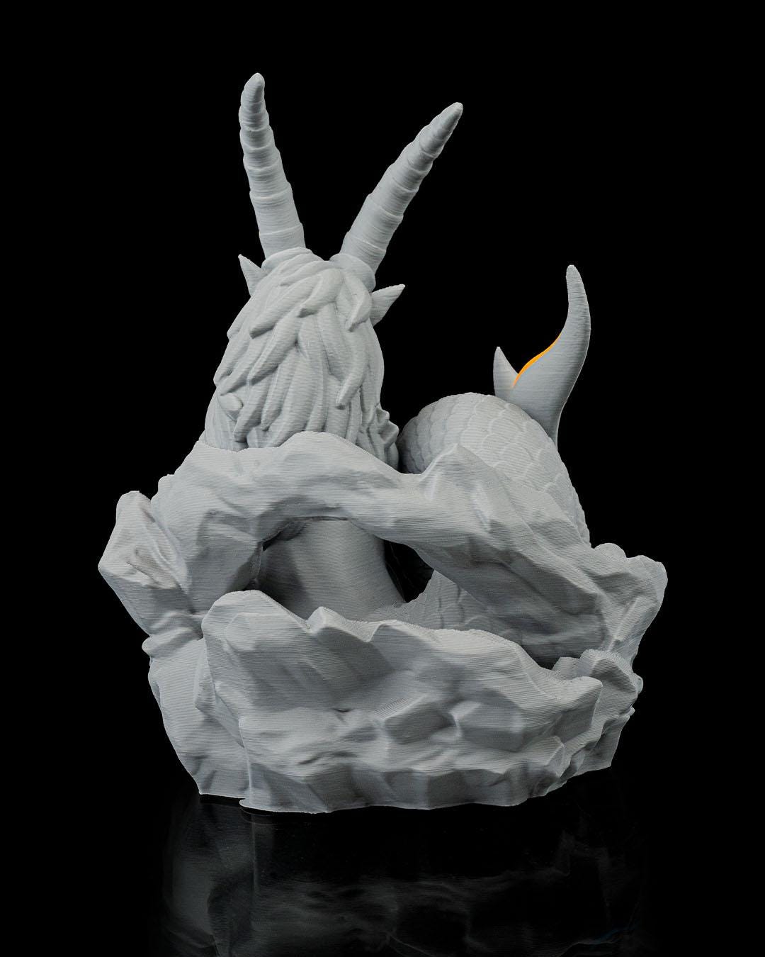Capricorn Zodiac Statue