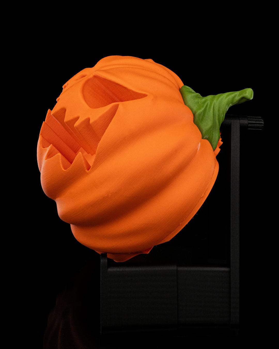 Flaming Pumpkin Wall Lamp