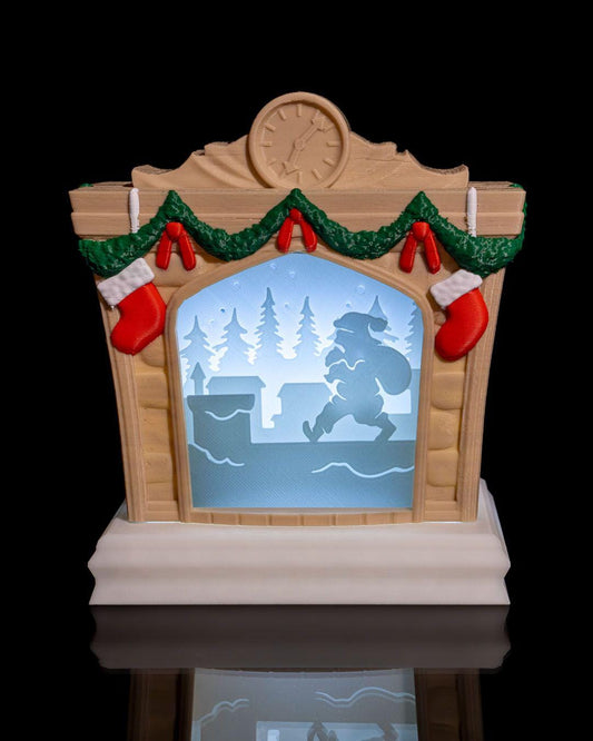 Cozy Fireplace Decor Light