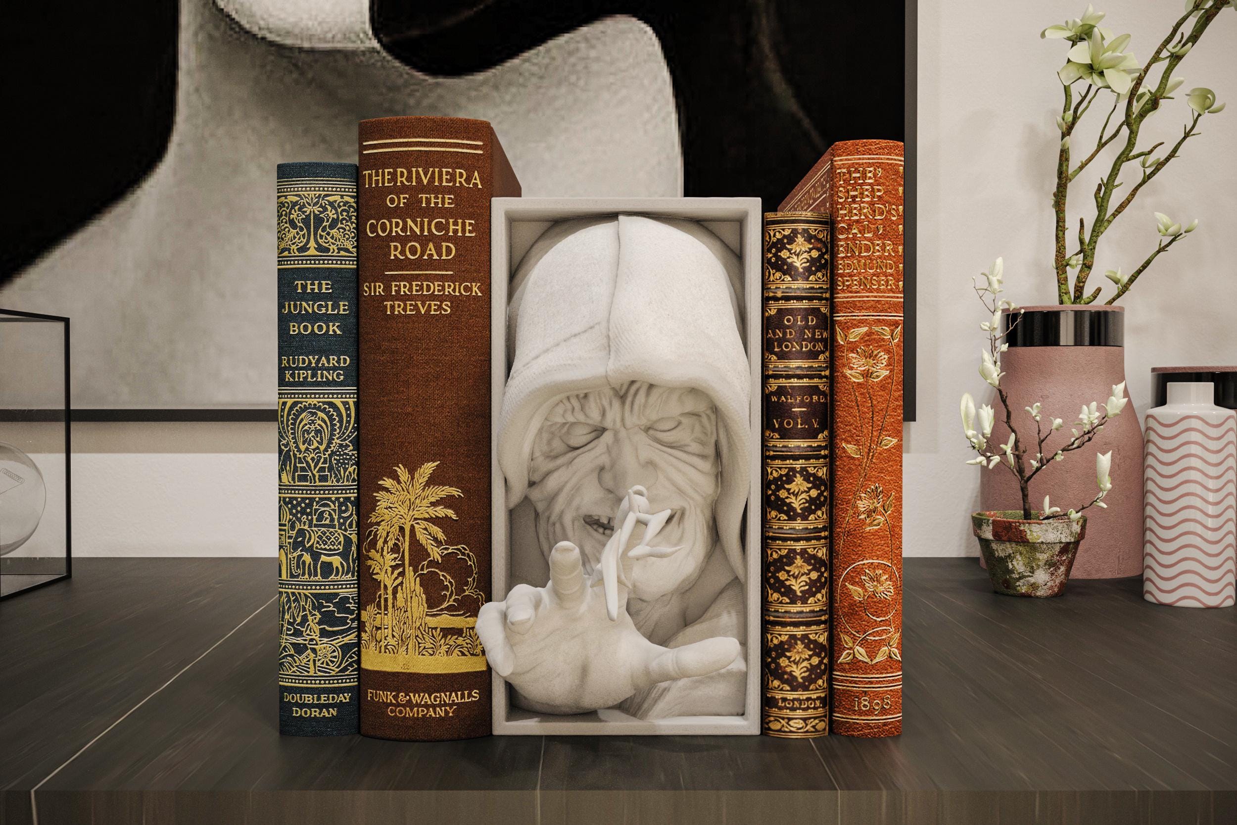 Emperor Palpatine Book Nook and Wall Mount