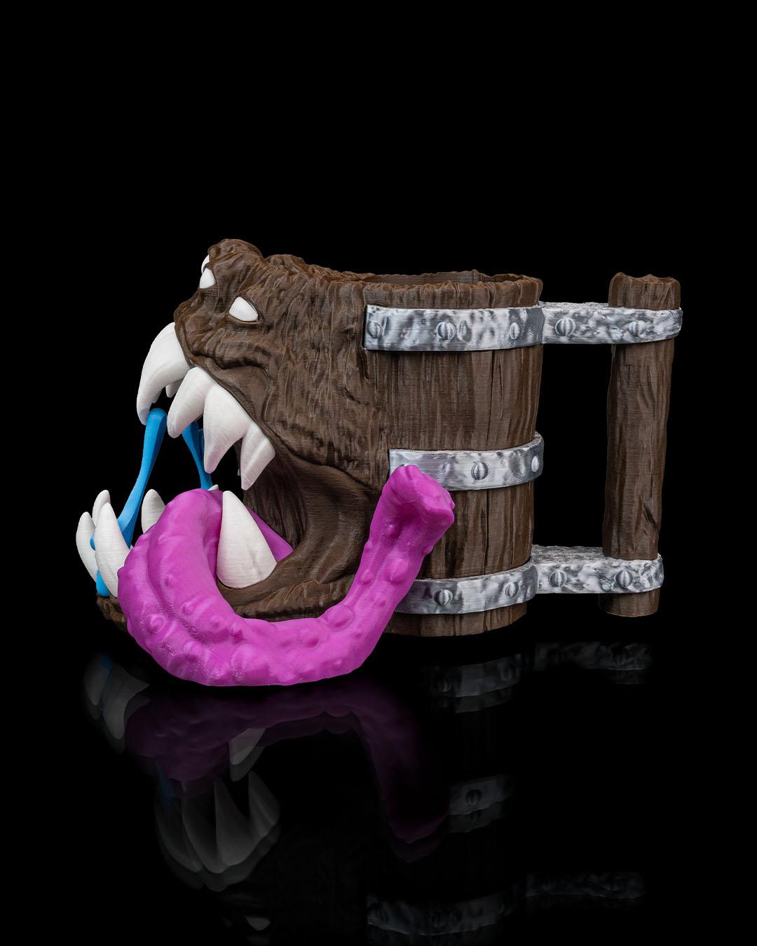 Roll into the Trap Can Holder & Dice Tower