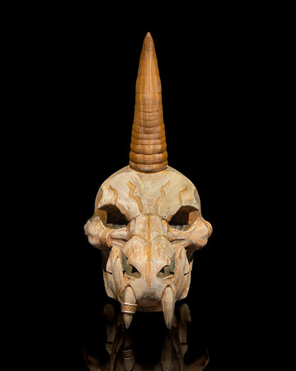 Black Dragon Skull