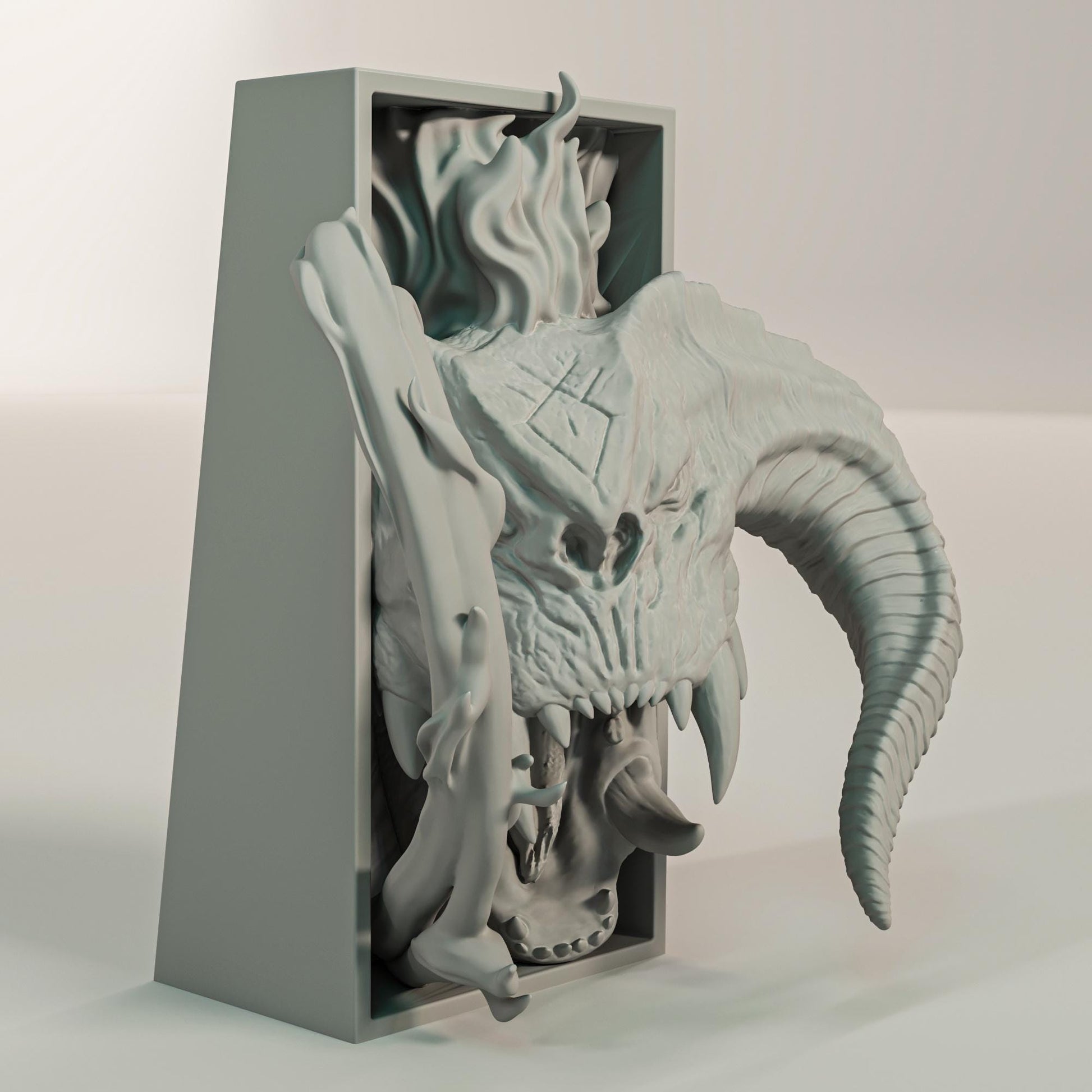 Balrog Book Nook and Wall Mount