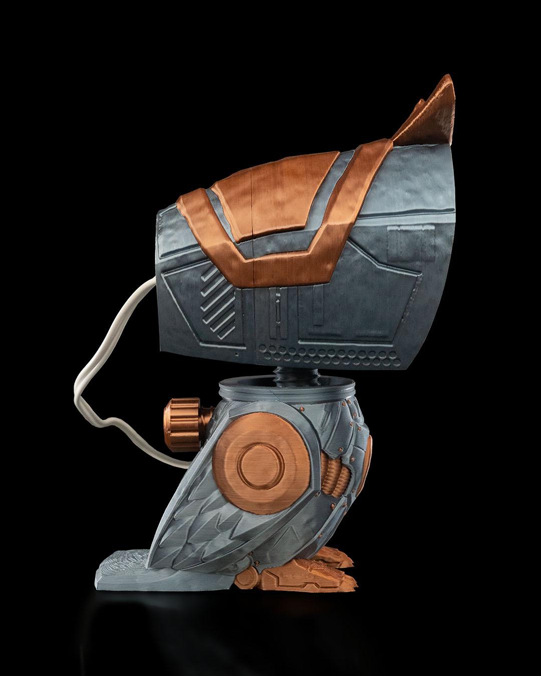 Mecha Owl - Table Lamp