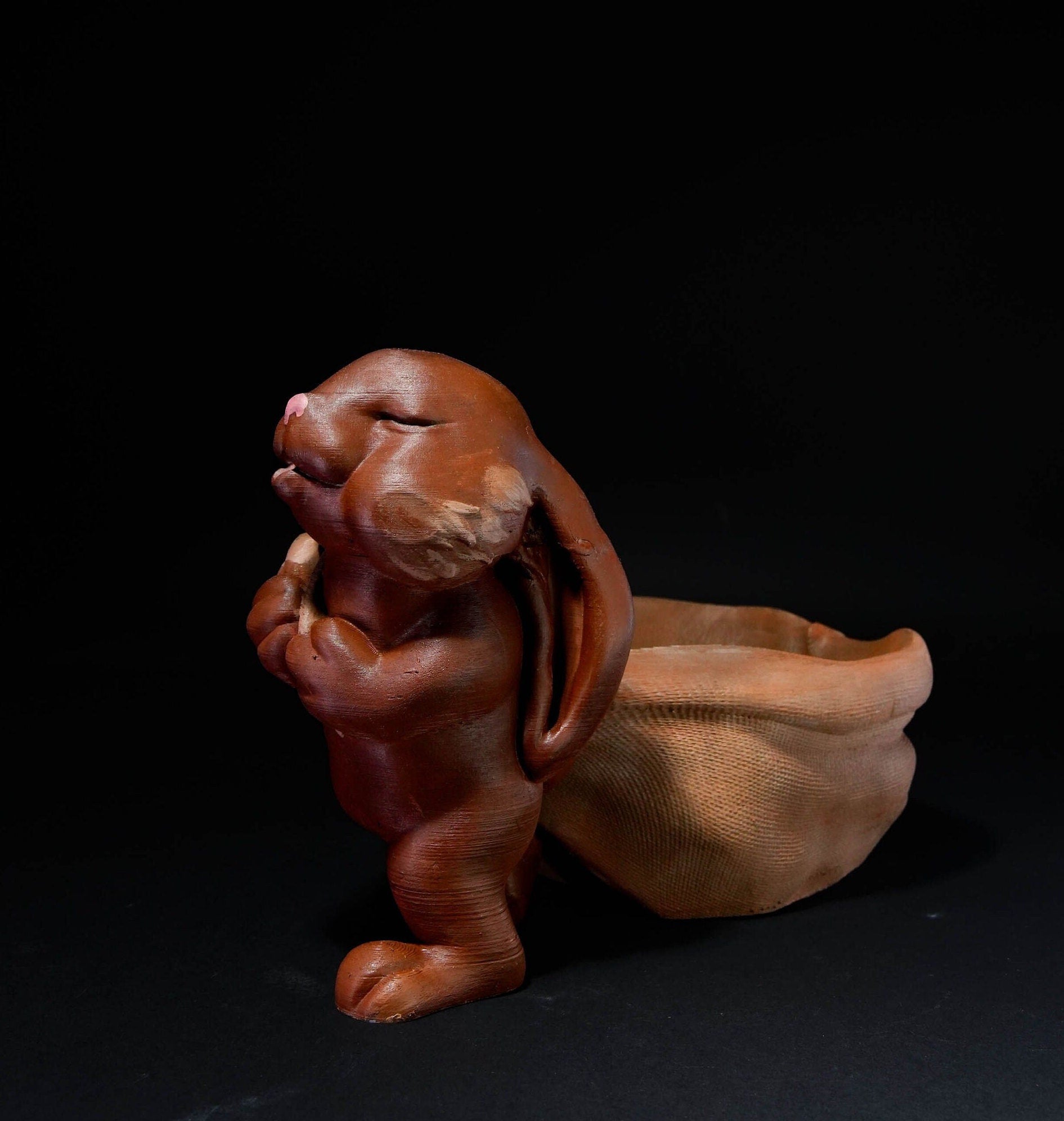 Easter Bunny Baskets - Pulling the Bag