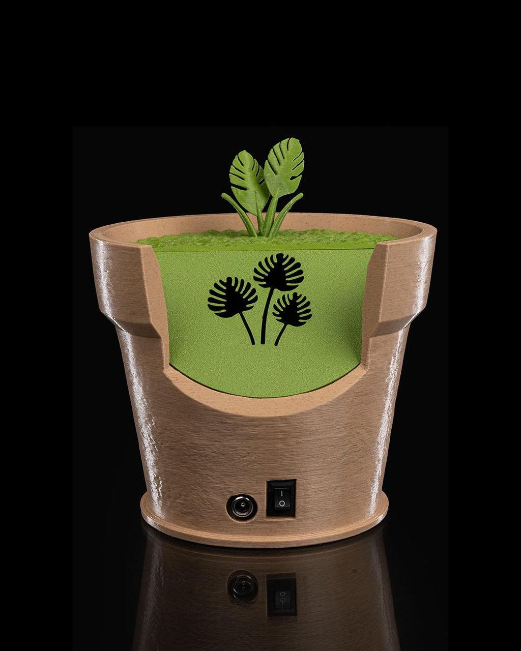 Monstera Vase Wall Light
