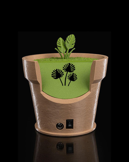 Monstera Vase Wall Light