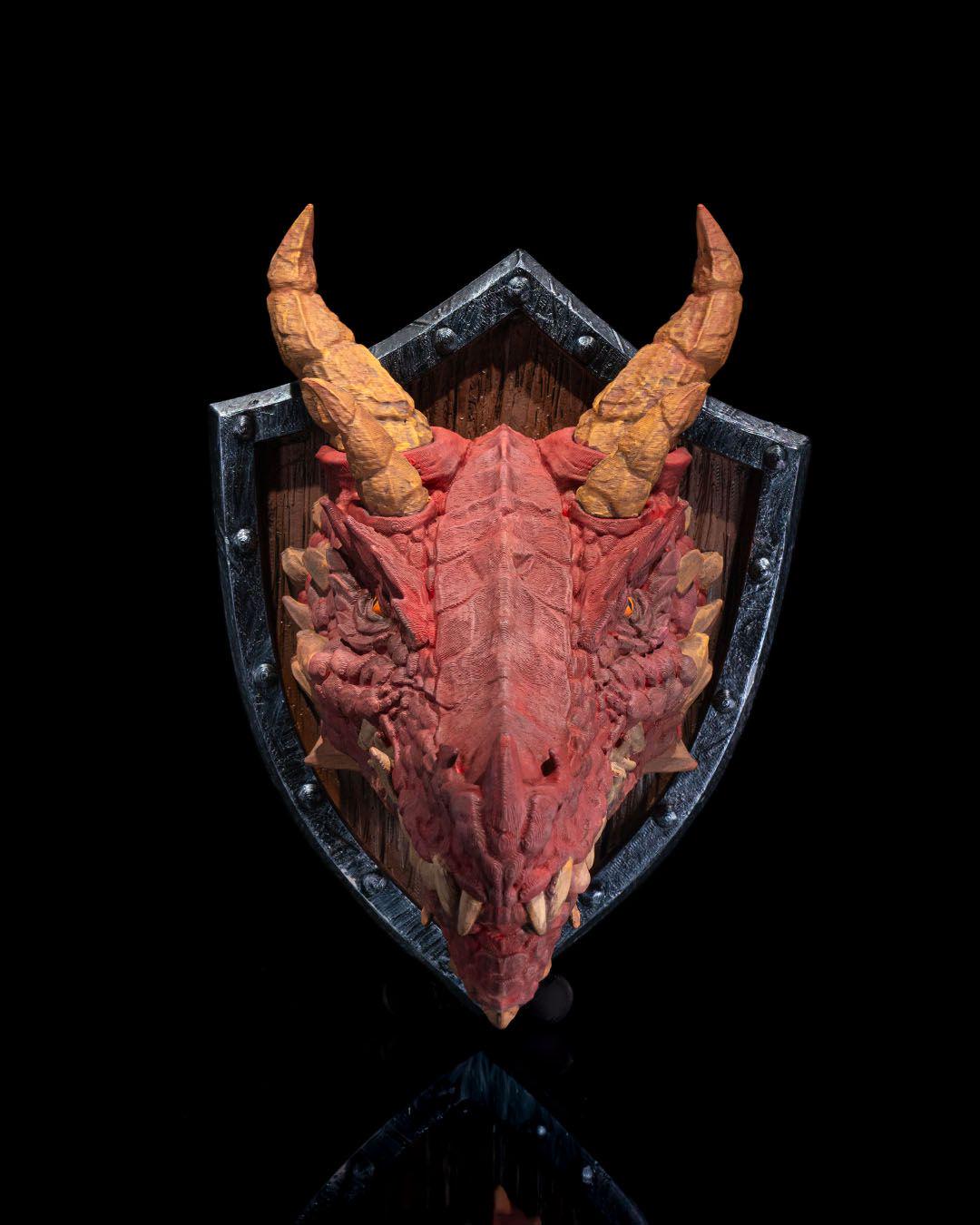 True Dragon Trophy - Ready for paint