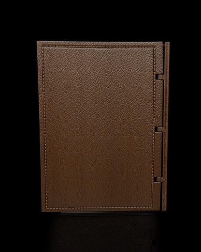 Leather Book Custom Scrapbook (3D Printed - NOT REAL LEATHER)
