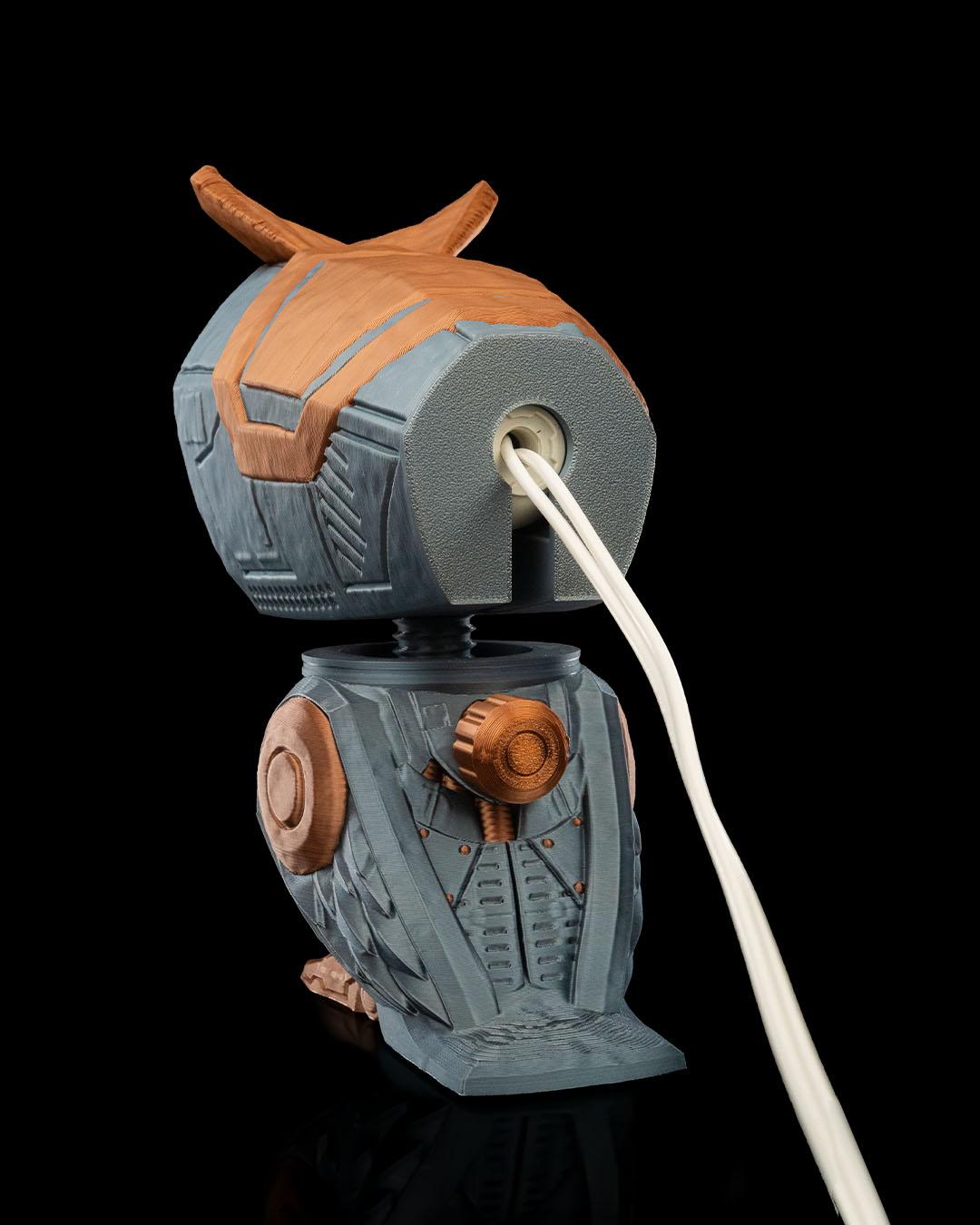 Mecha Owl - Table Lamp