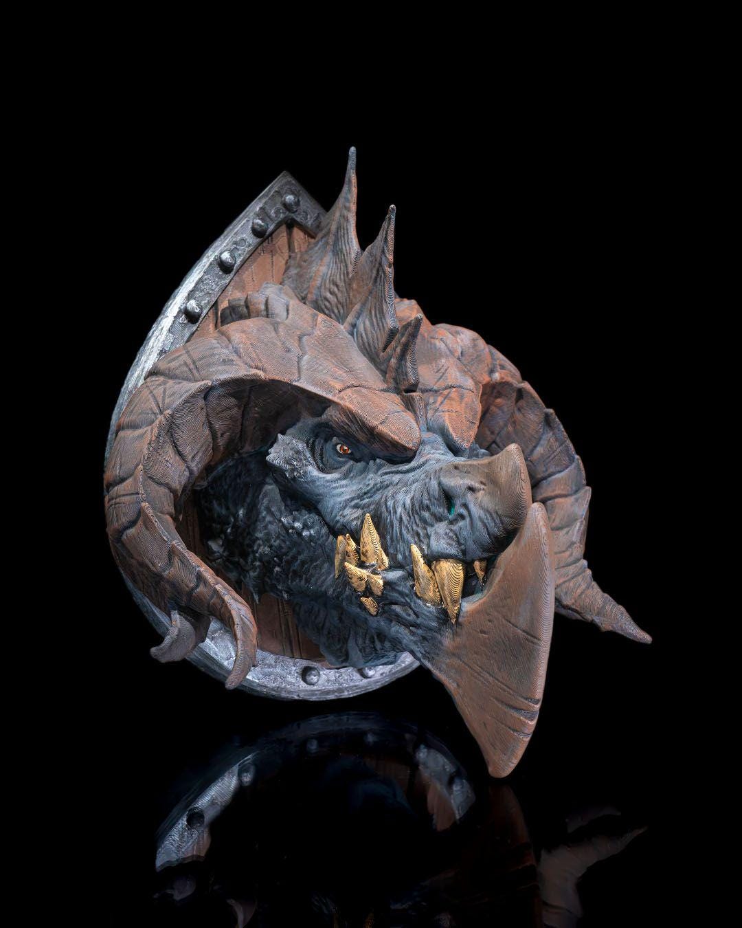 Titan Dragon Trophy - Ready for paint