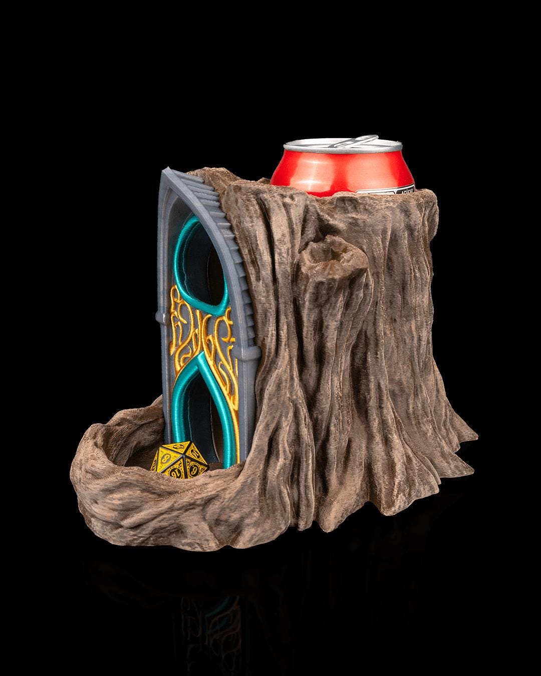 Verdant Sanctuary Can Holder & Dice Tower