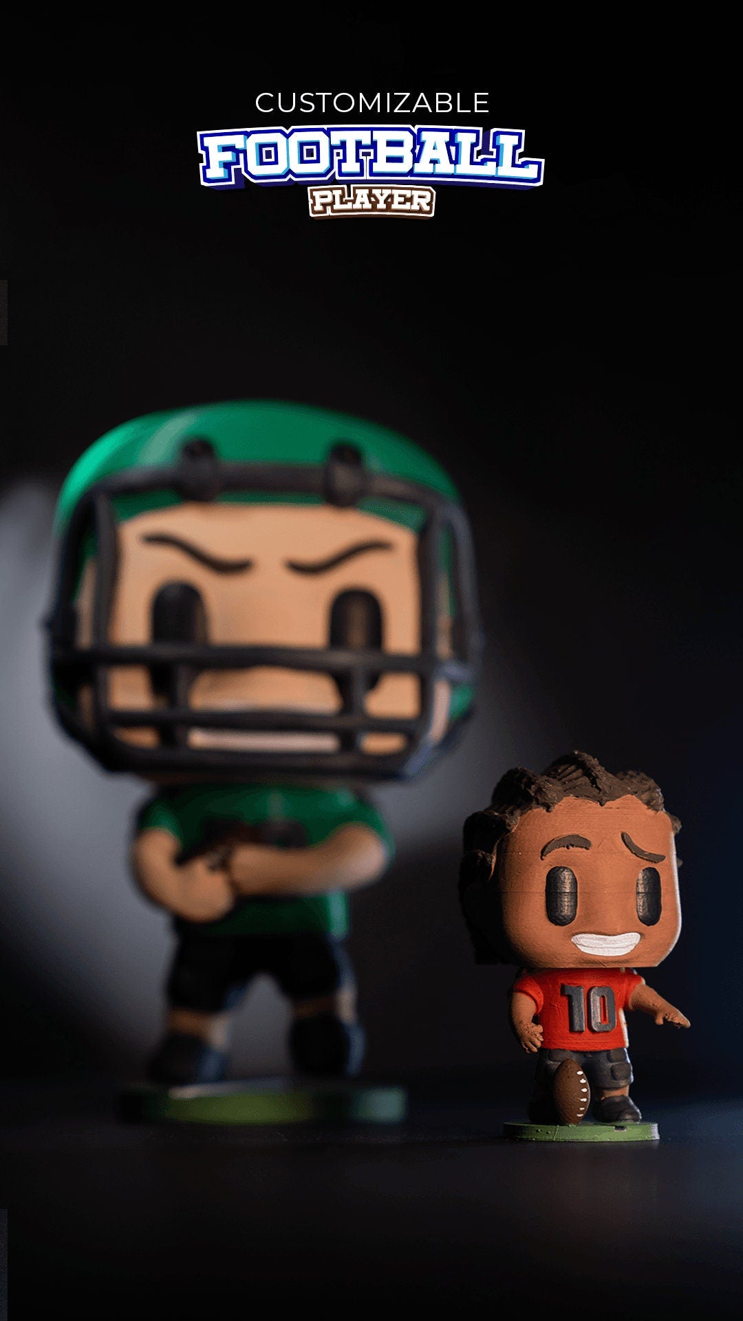 Customizable Football Player