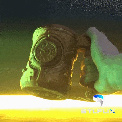 Steampunk Mug Can Holder