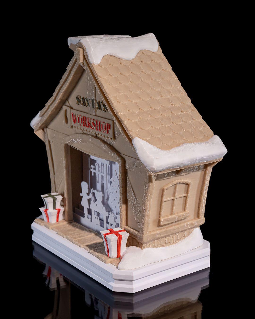 Santa's Workshop Decor Light