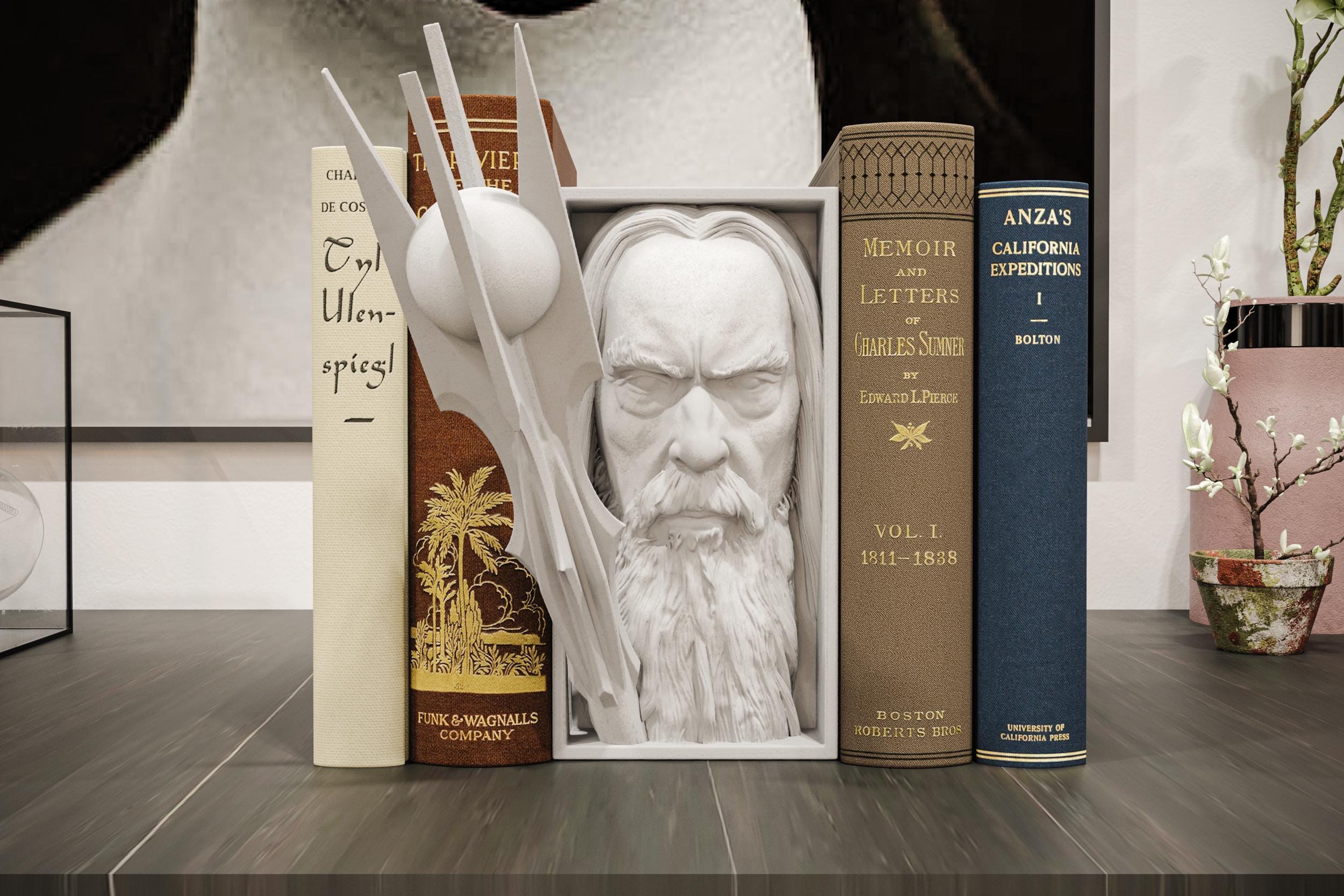 Saruman Book Nook and Wall mount