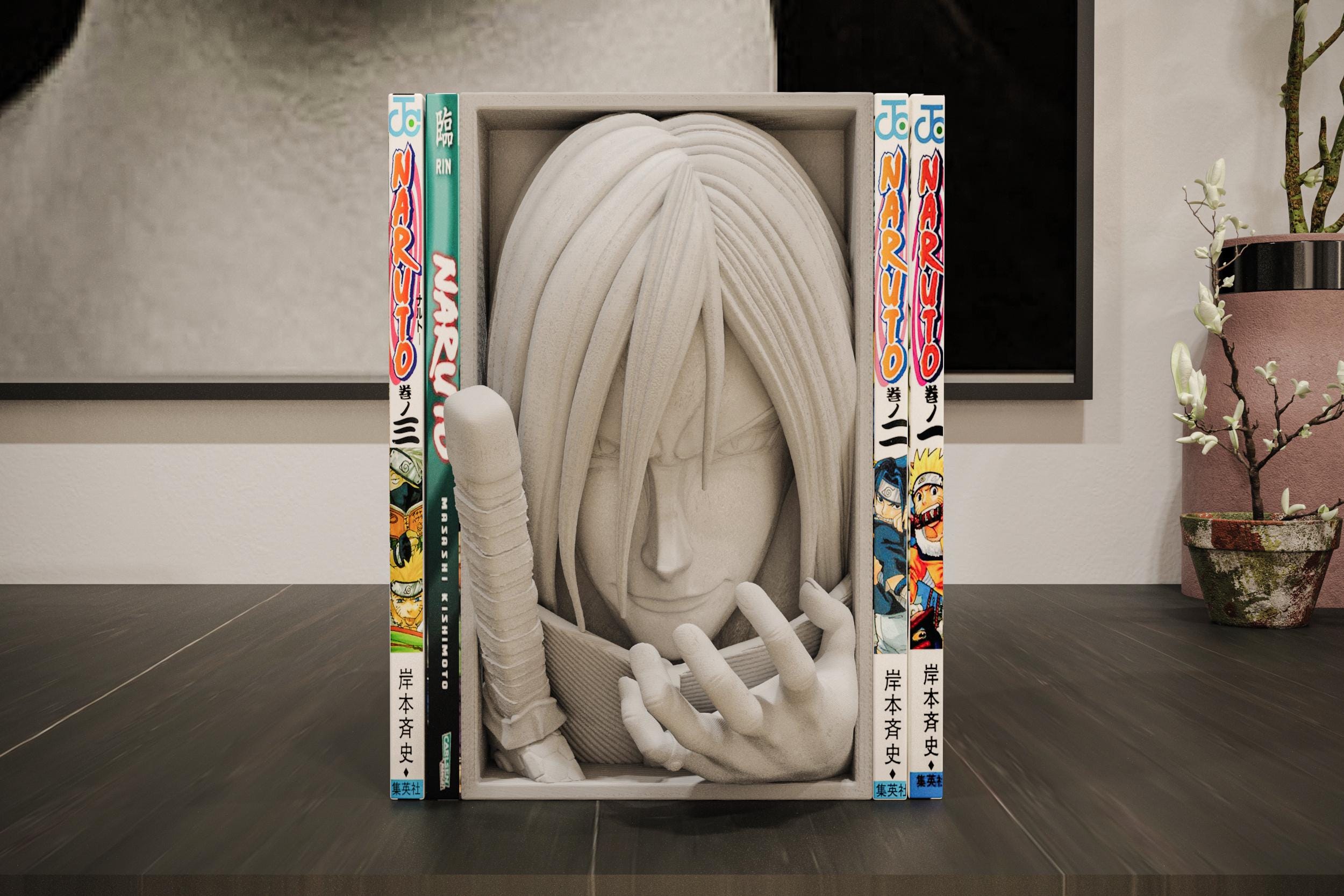 Orochimanru Book Nook and Wall Mount