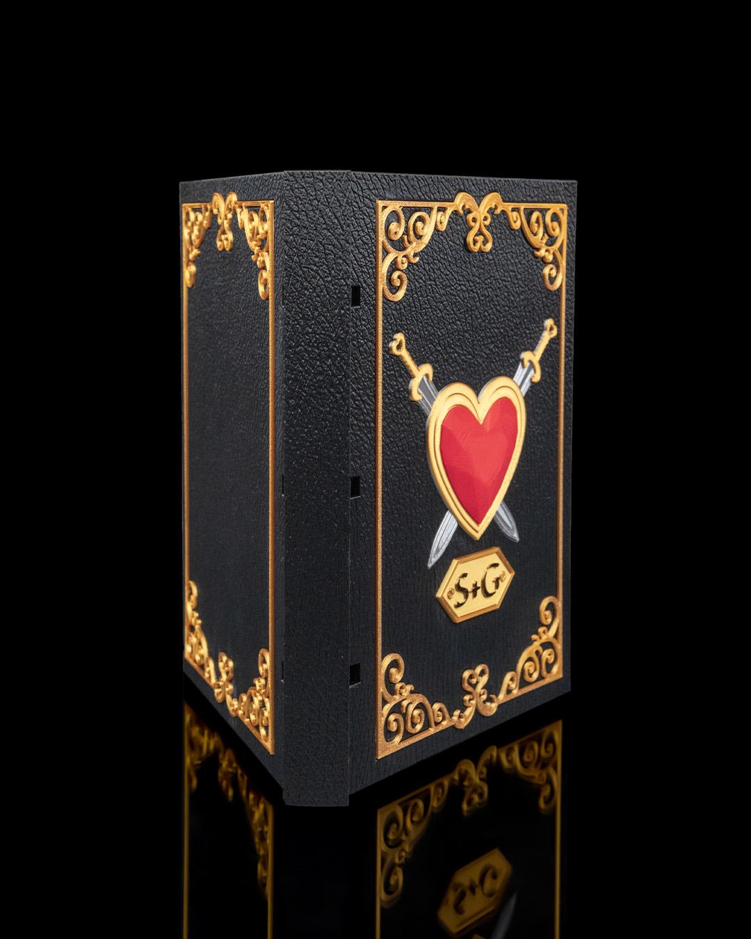 Crystal Heart Custom Scrapbook