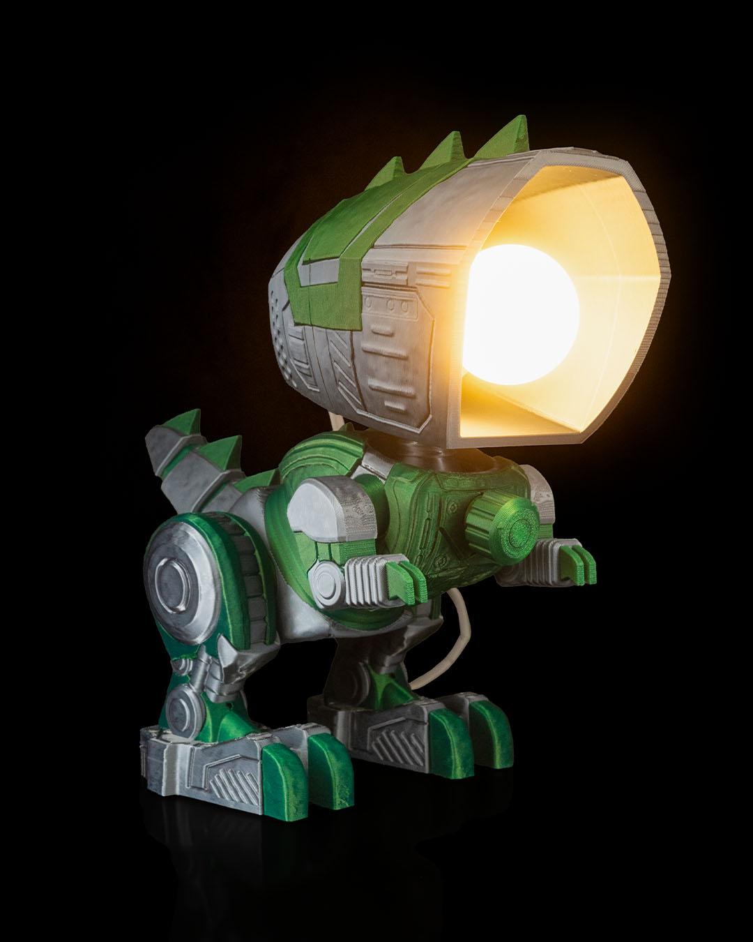 Mecha T-Rex - Table Lamp