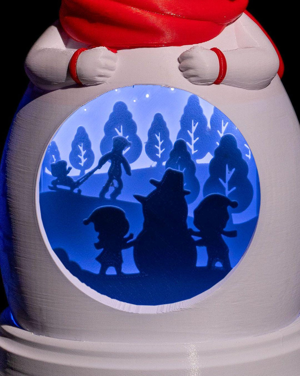 Friendly Snowman Decor Light