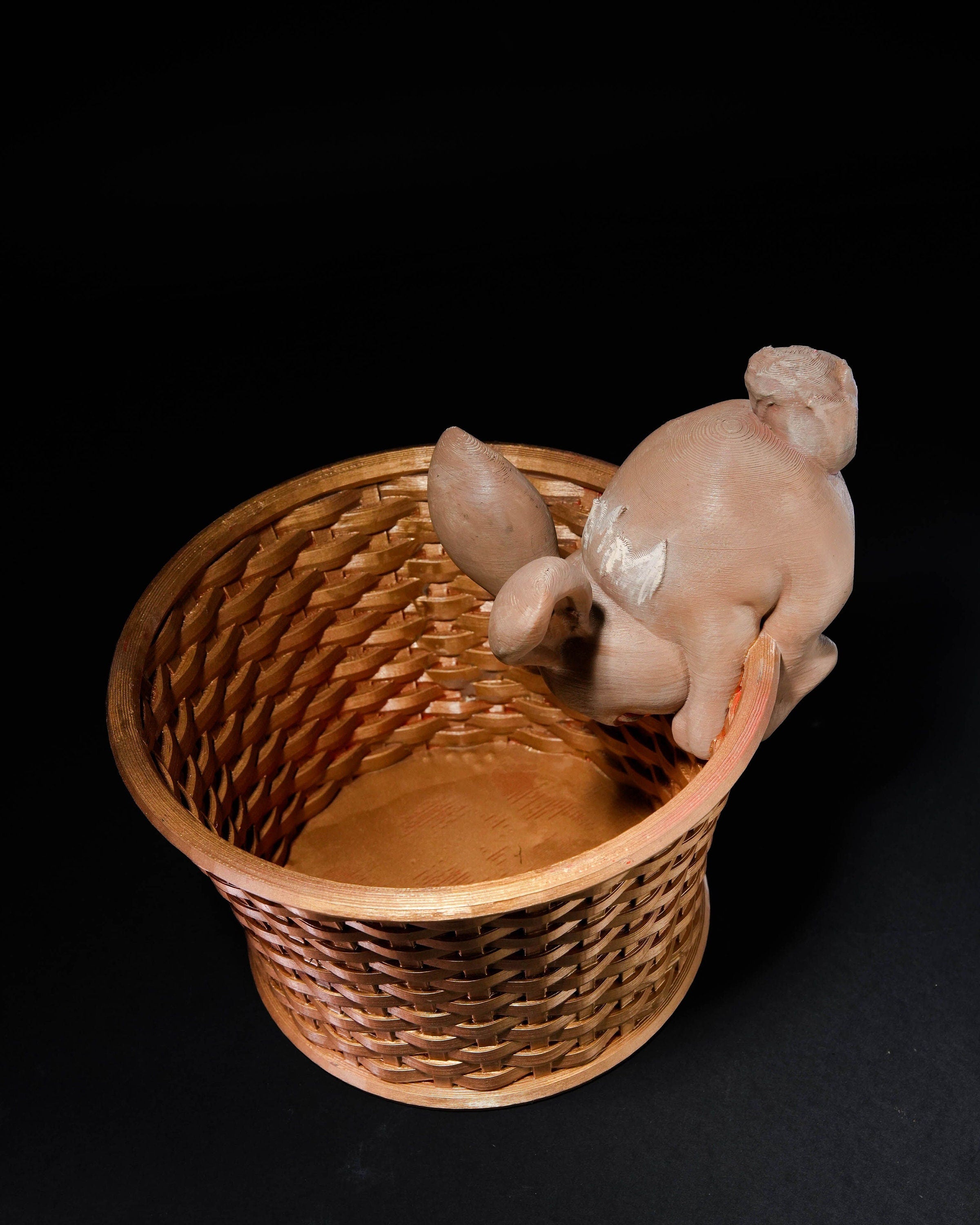 Easter Bunny Baskets - Curious Bunny