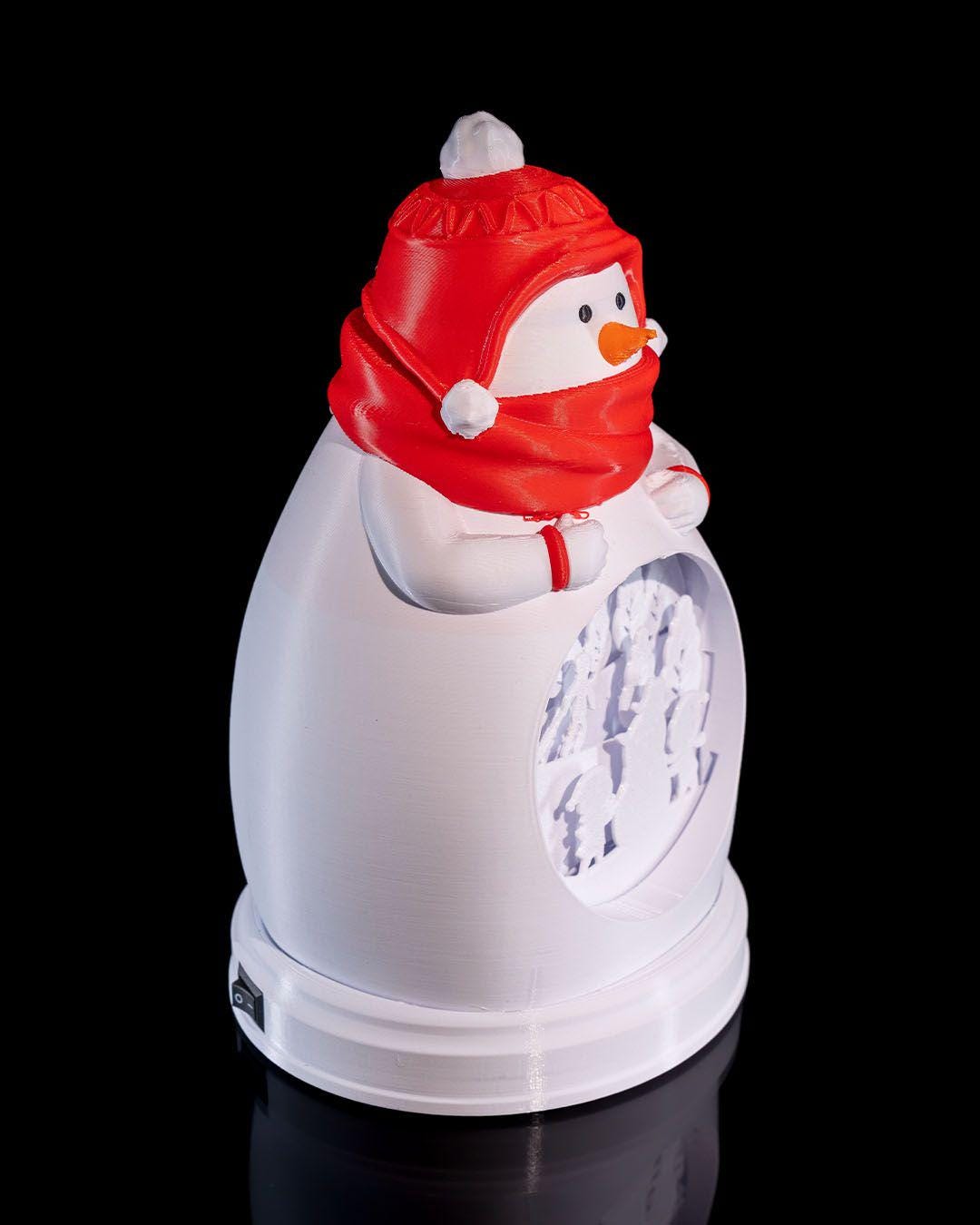 Friendly Snowman Decor Light