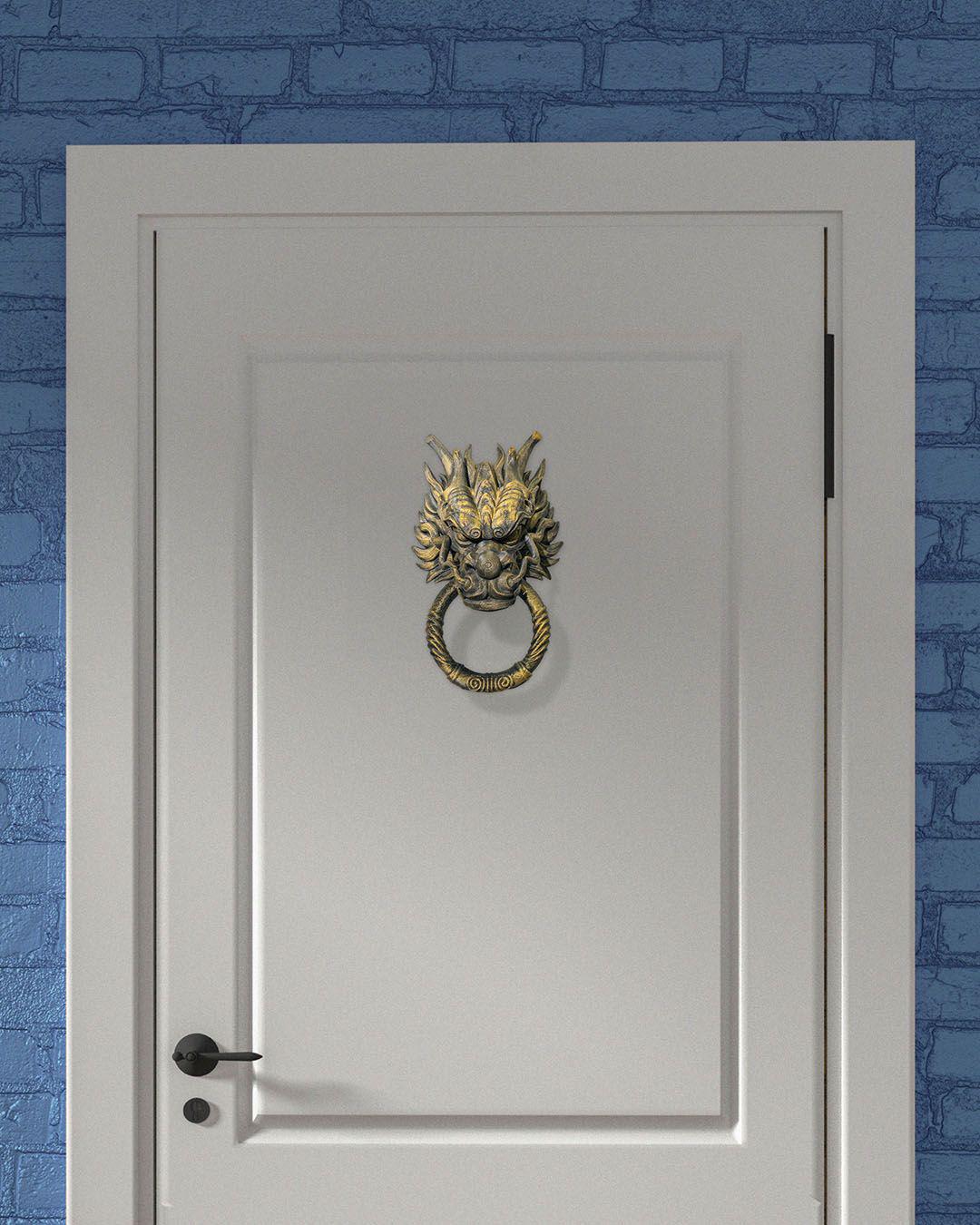 Chinese Dragon Door Knocker