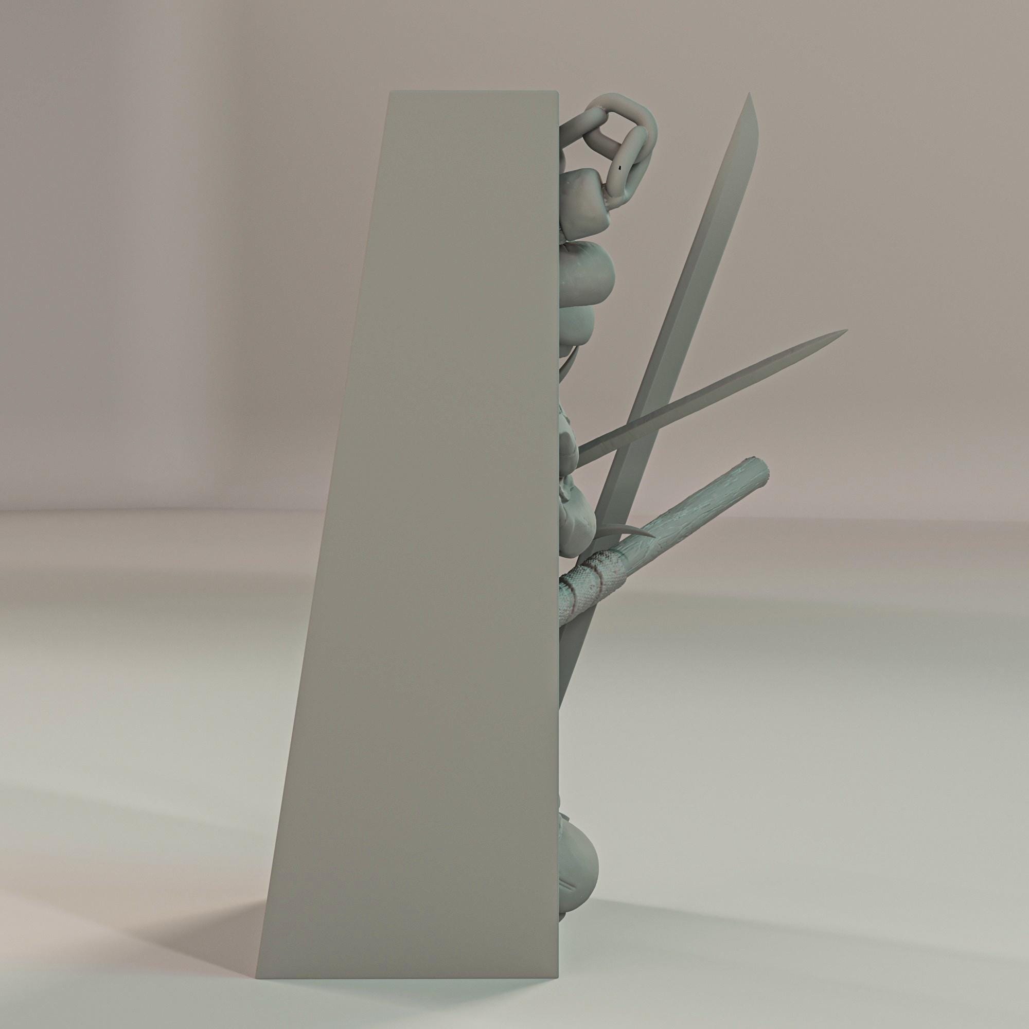 TMNT Book Nook and Wall Mount