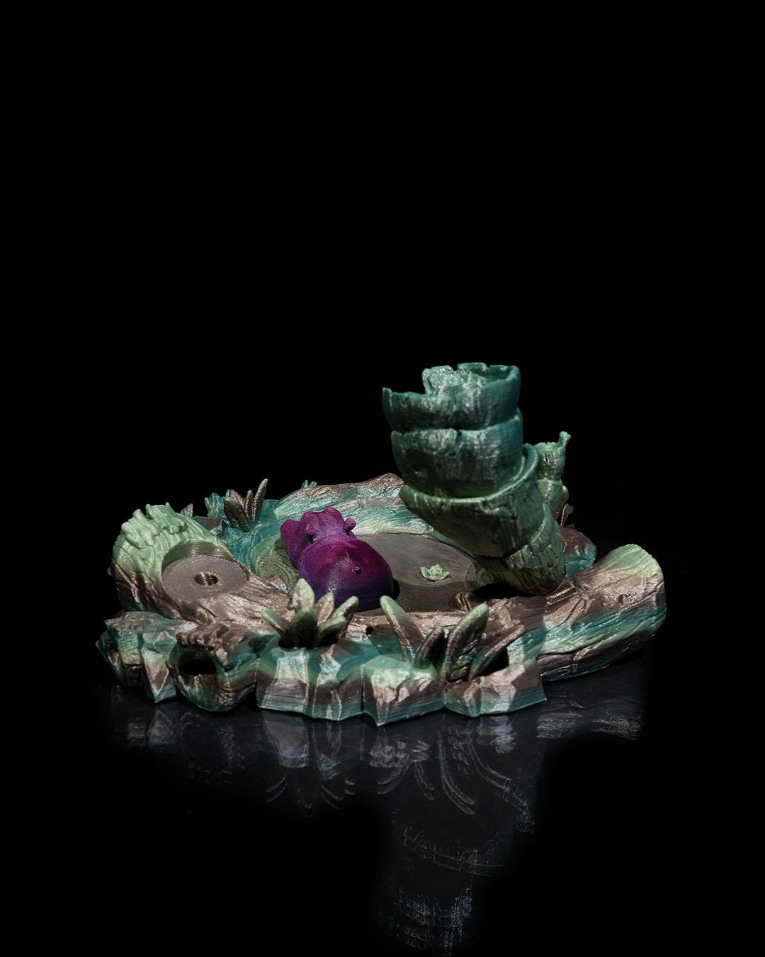 Hippo-pond Backflow Burner