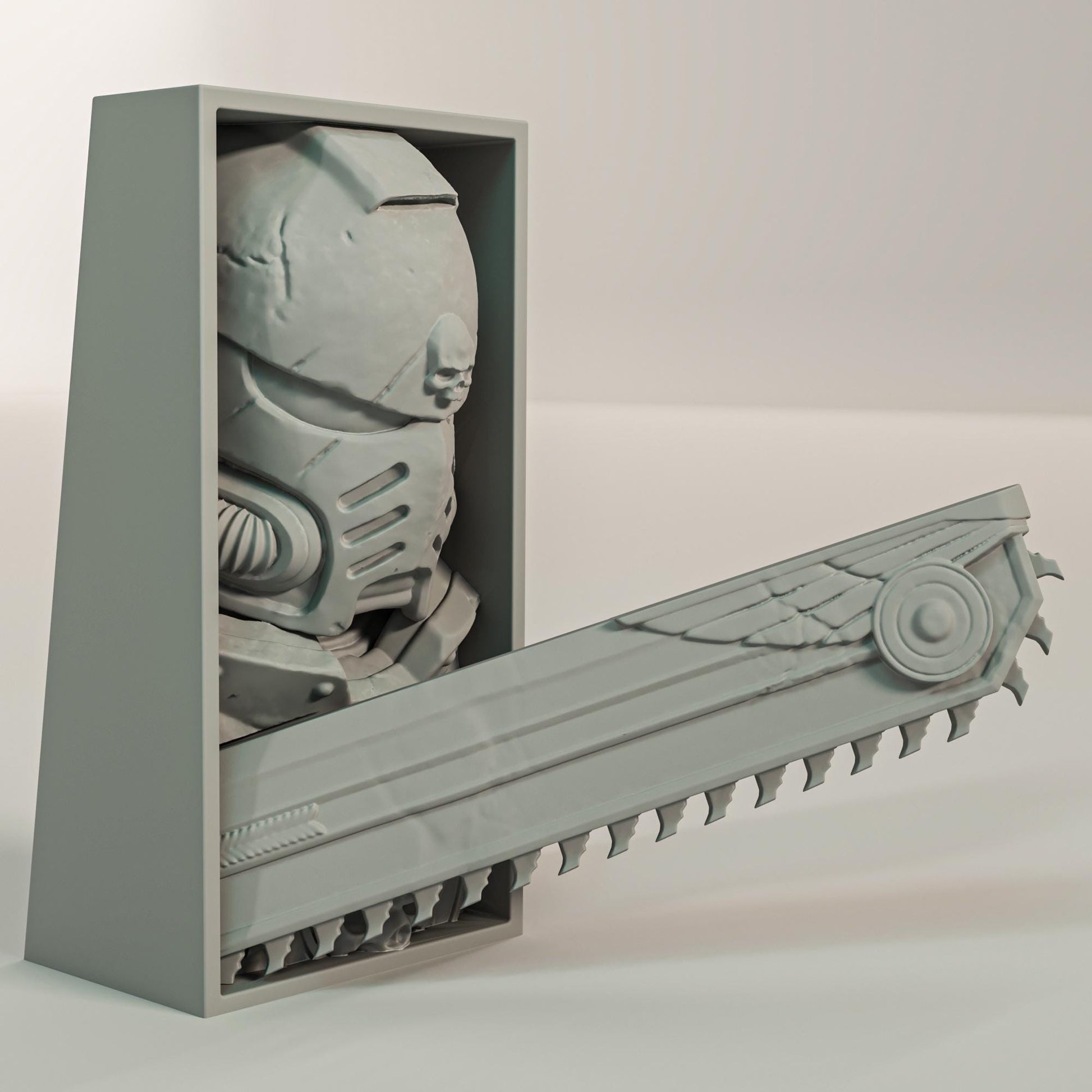 Ultramarines Book Nook and Wall Mount