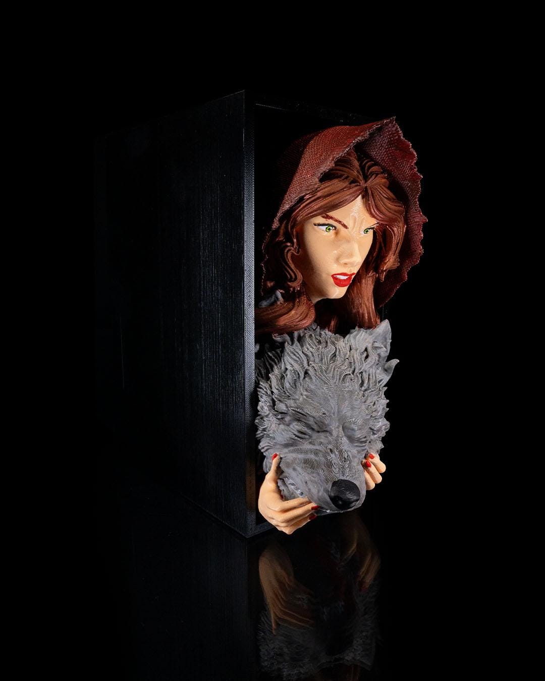 Little Red Riding Book Nook