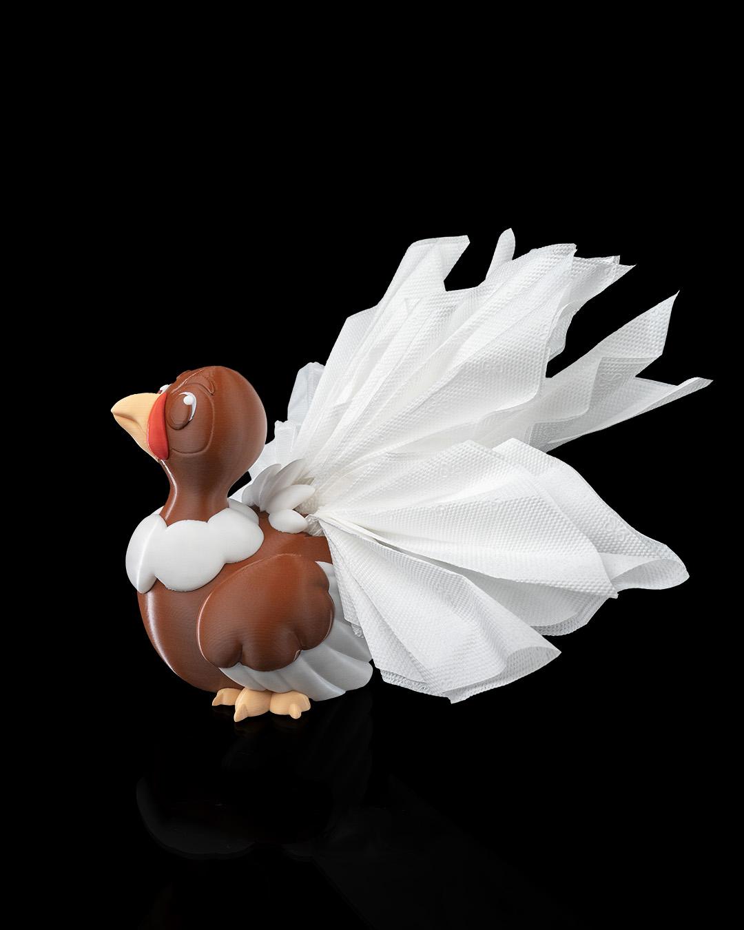 Turkey Fan Napkin Holder
