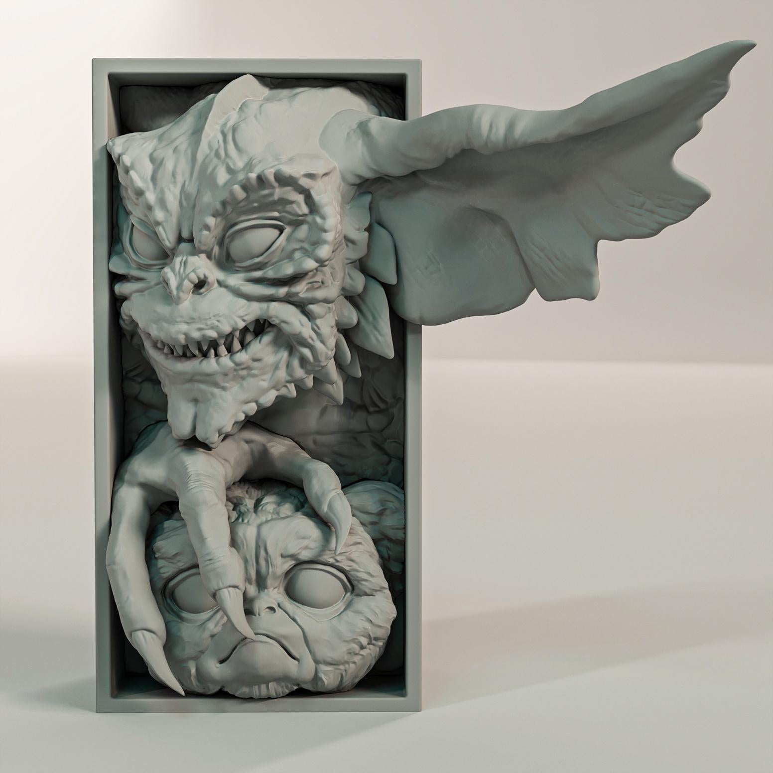 Gremlins Book Nook and Wall Mount