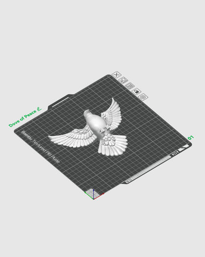 Dove of Peace - Wall Mount