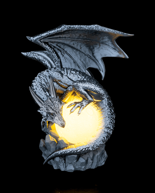 Dragon Eclipse with RGB Lighting and Remote - Table Lamp