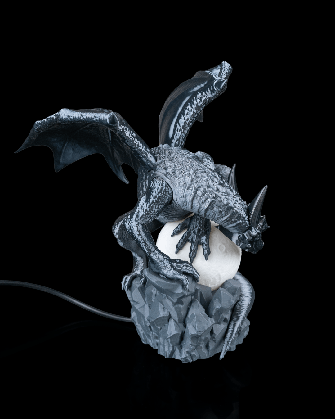 Dragon Eclipse with RGB Lighting and Remote - Table Lamp