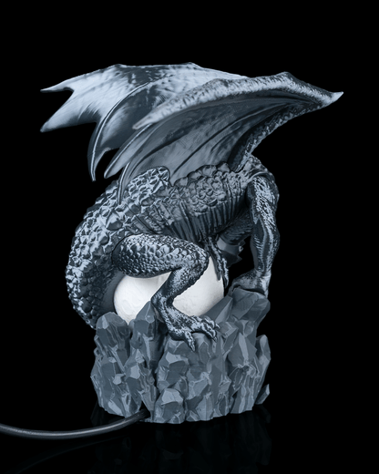 Dragon Eclipse with RGB Lighting and Remote - Table Lamp