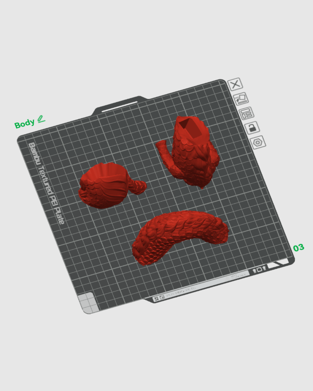 Dragon Tempest - Table Lamp