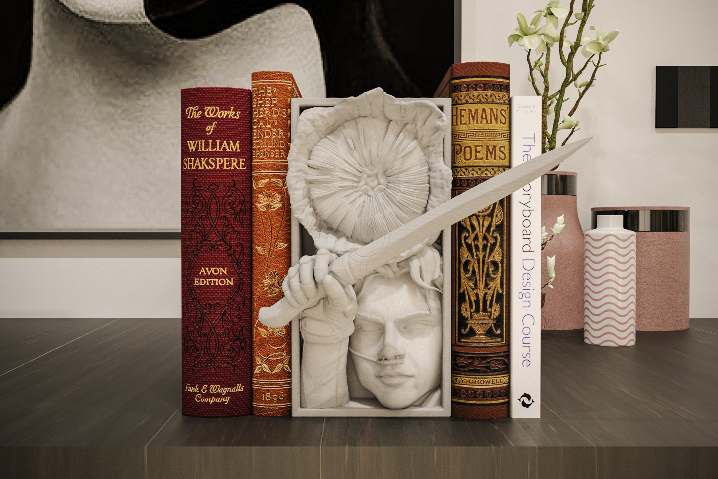 Dune Book Nook and Wall Mount