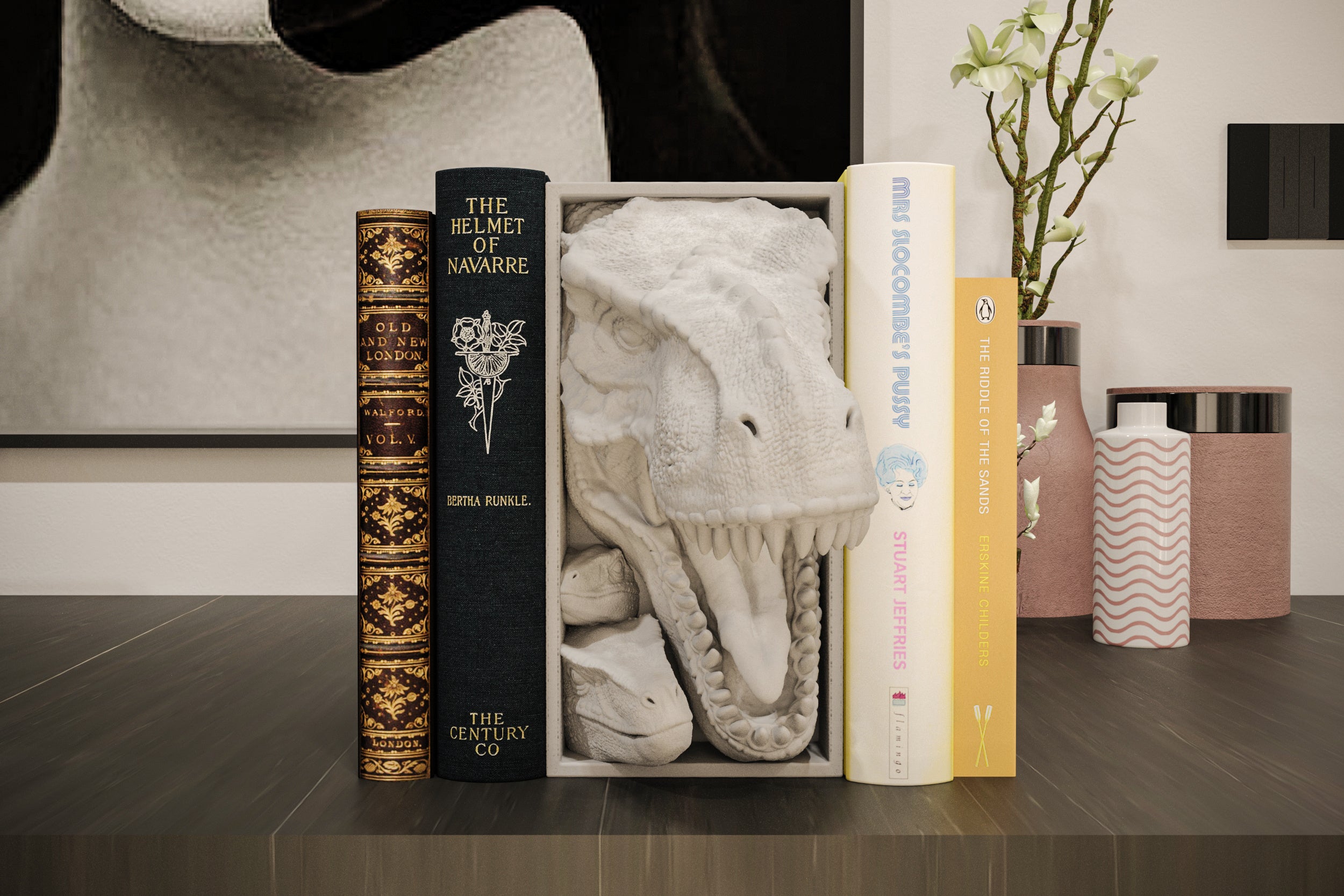 Jurassic Park Book Nook and Wall Mount