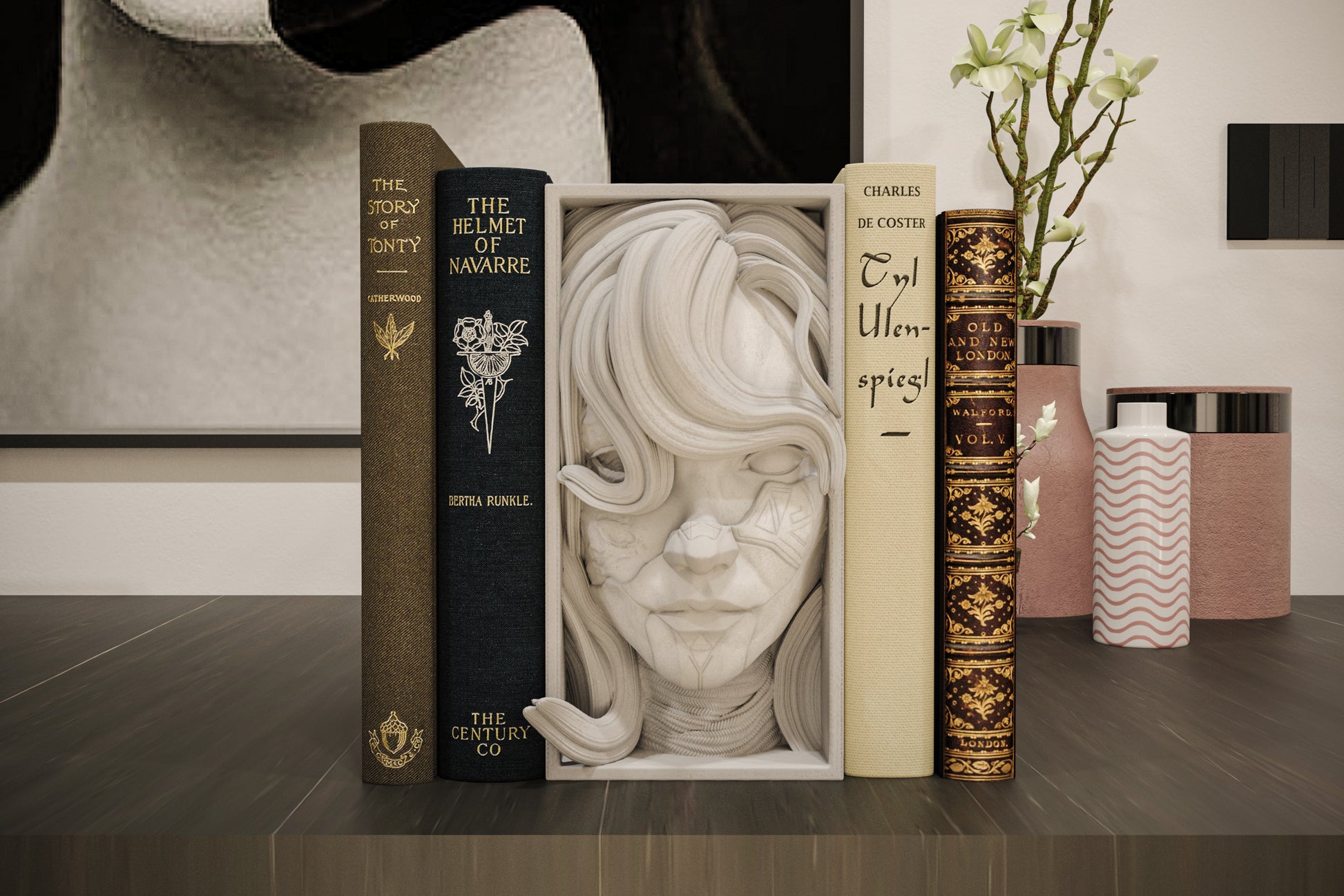 Alicia Book Nook and Wall Mount