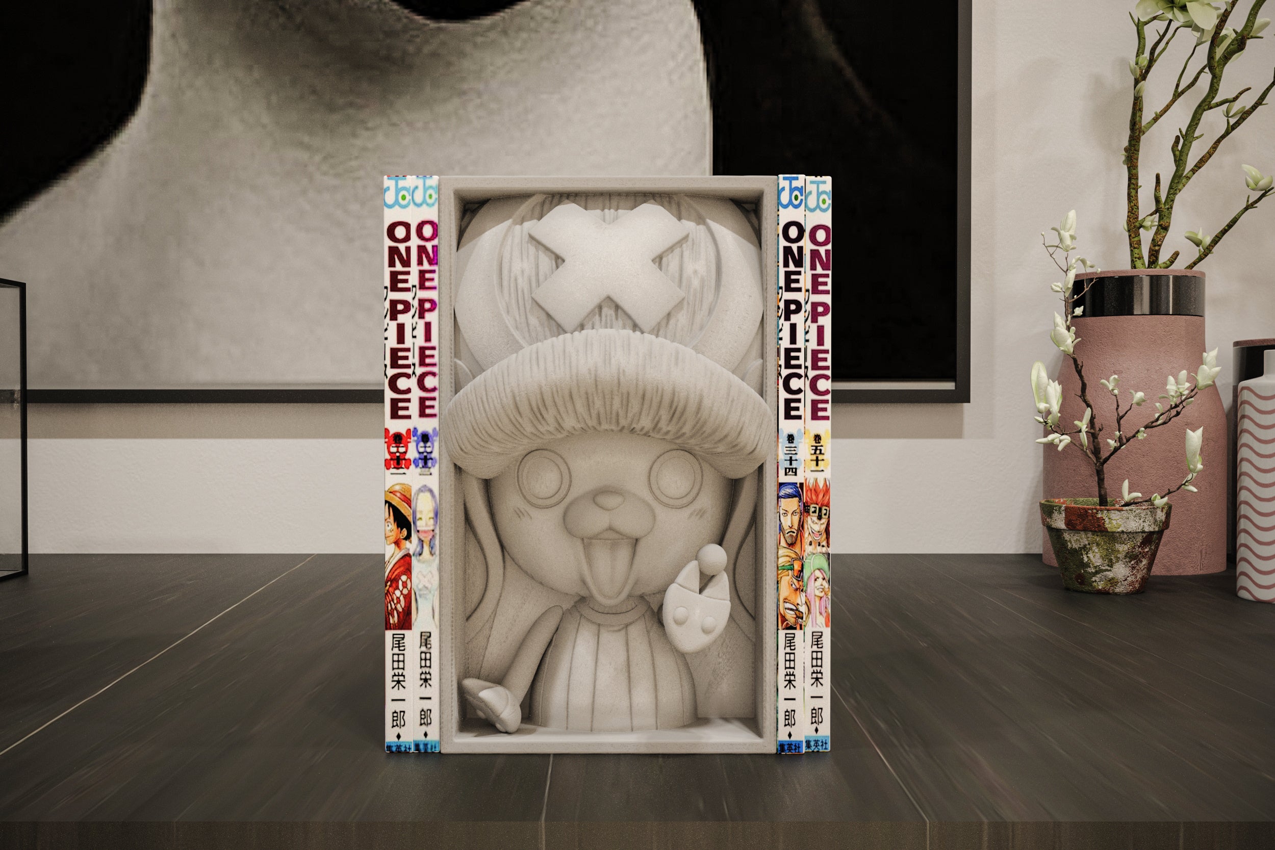 Chopper Manga Book Nook and Wall Mount