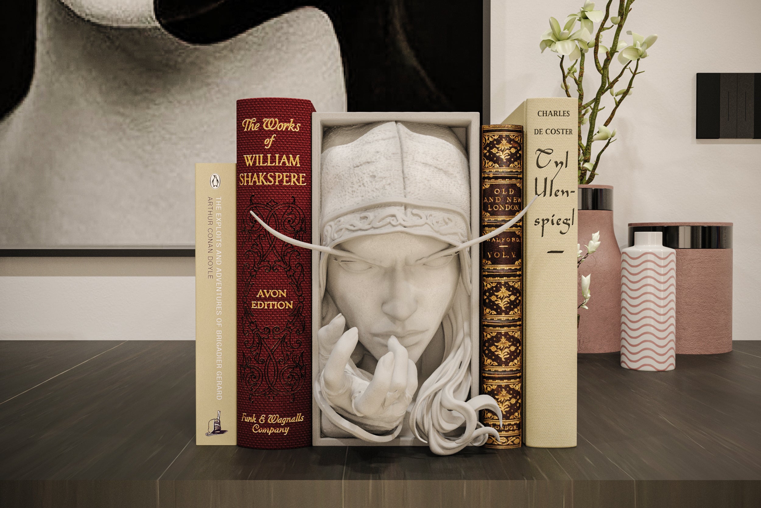 Sylvanas Book Nook and Wall Mount