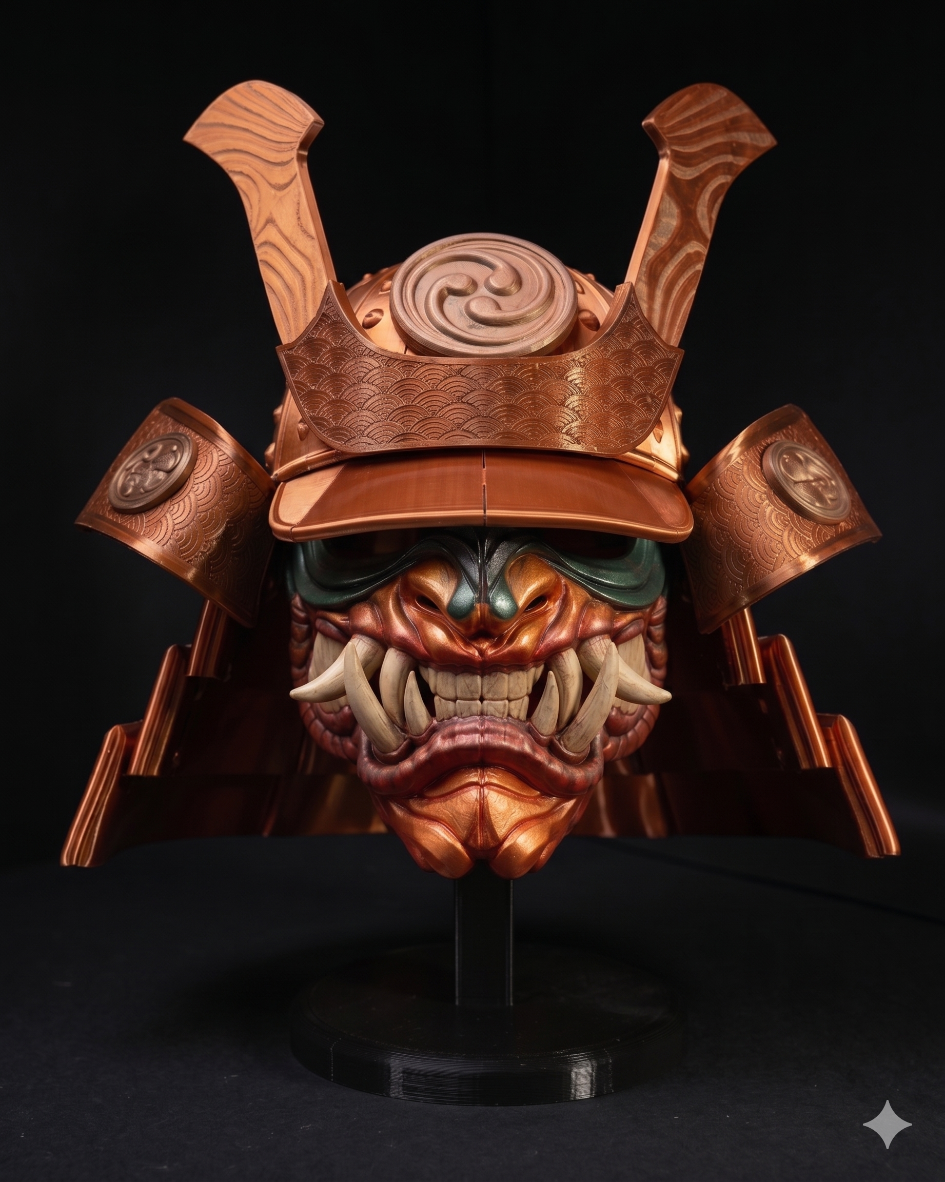 Samurai Mask: 3D Printed Cosplay Mask