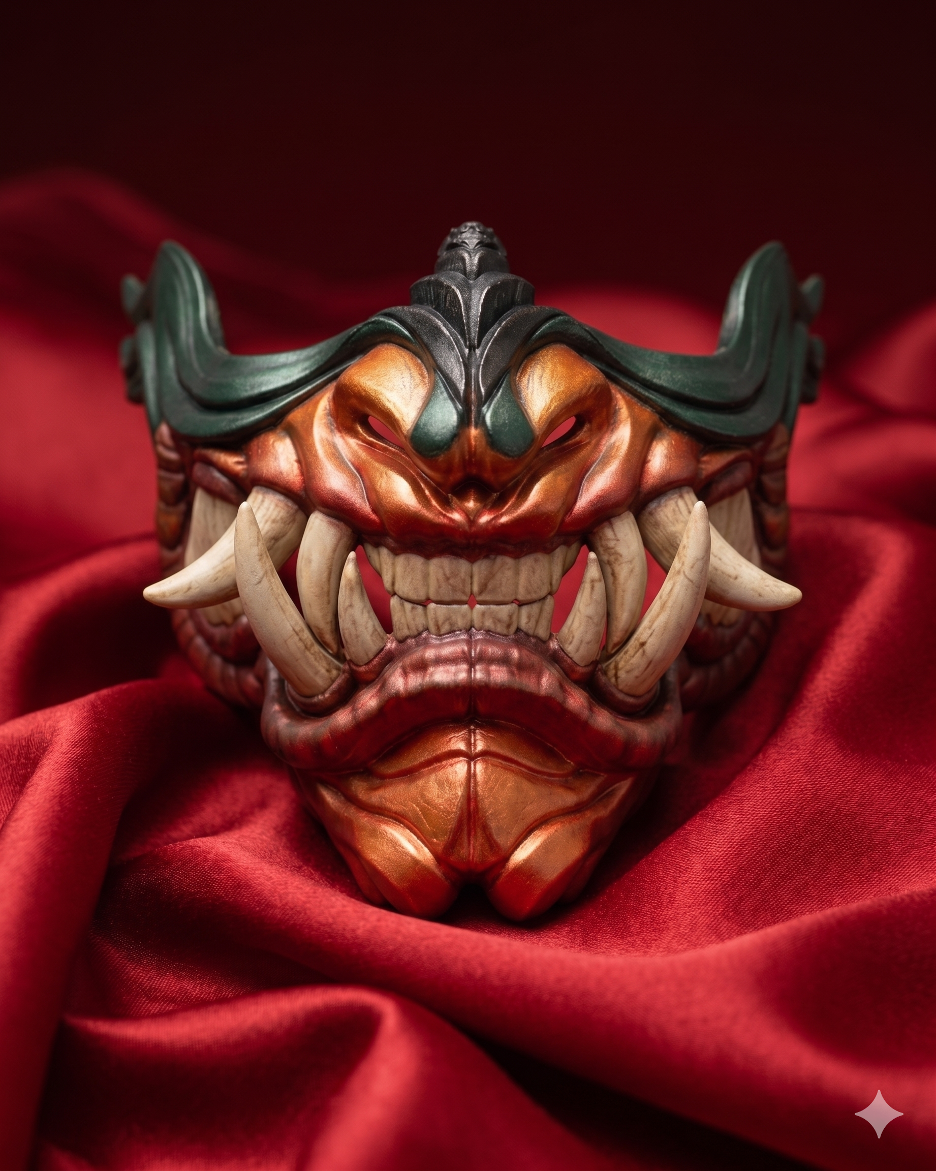 Samurai Mask: 3D Printed Cosplay Mask