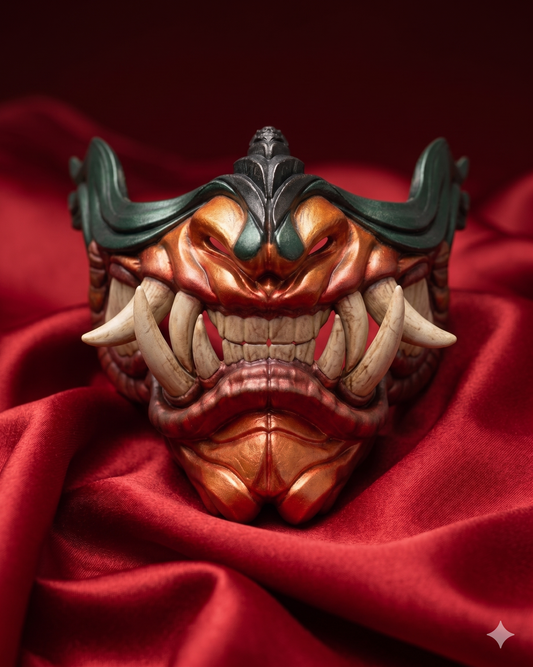 Samurai Mask: 3D Printed Cosplay Mask