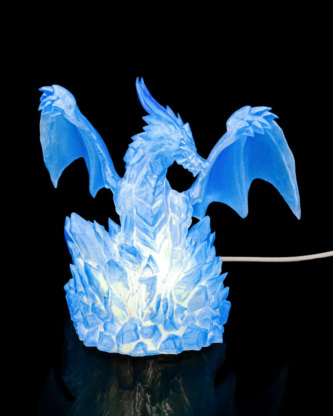 Ice and Light - Table Lamp